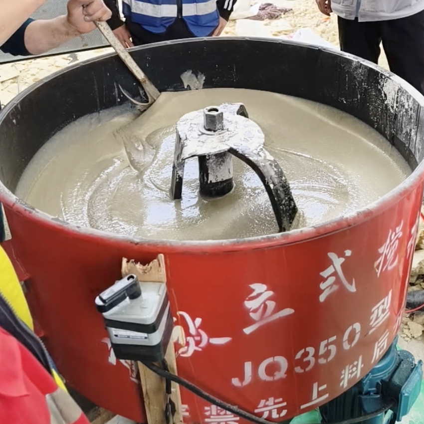 洛宁汽轮机余热压缩机导热油设备底座耐高温环氧树脂灌浆料